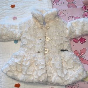 Calvin Klein Peplum Coat